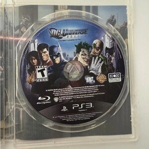 Sony PS3 DC Universe Online Game Disc - Blue/Black Label